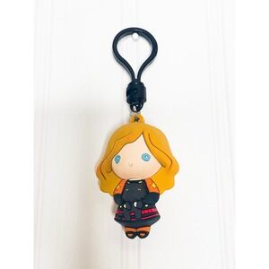 Disney Hermoine Granger Chibi Keychain Bag Charm Clip Harry Potter Rubber Figure
